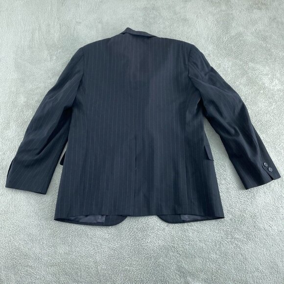 Brooks Brothers Golden Fleece Mens Pinstripe Wool Suit Jacket 44R  USA 4966 - Picture 3 of 10